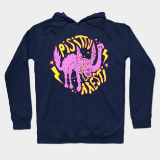 Stray Cat Pisittu Aresti - by Miskel Design Hoodie